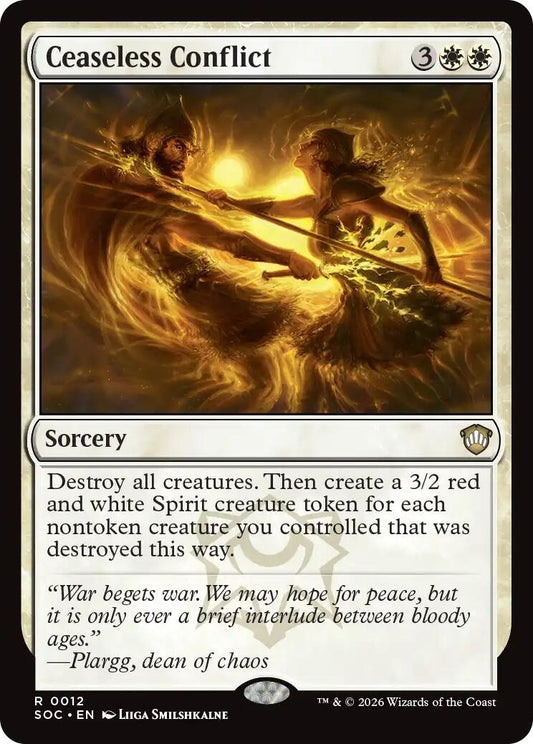 Image for Ceaseless Conflict (12) (Secrets of Strixhaven) - Magic: The Gathering