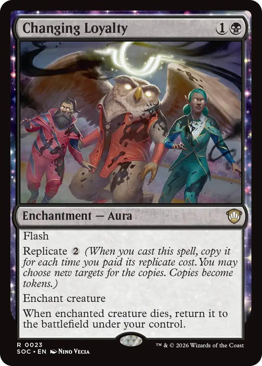 Image for Changing Loyalty (23) (Secrets of Strixhaven) - Magic: The Gathering