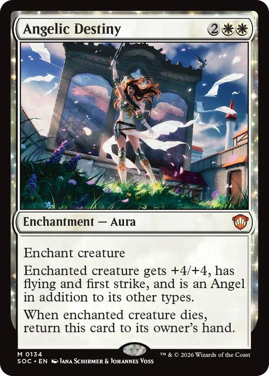 Image for Angelic Destiny (134) (Secrets of Strixhaven) - Magic: The Gathering