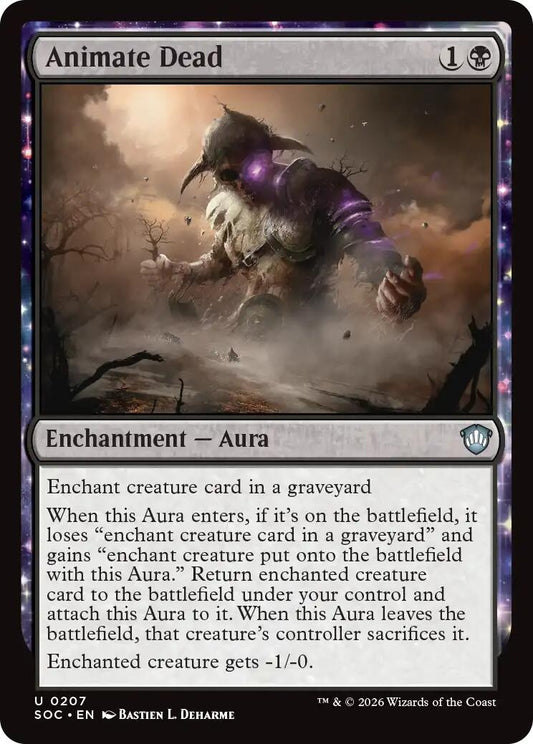 Image for Animate Dead (207) (Secrets of Strixhaven) - Magic: The Gathering