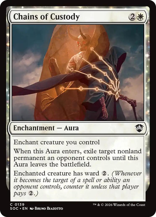 Image for Chains of Custody (139) (Secrets of Strixhaven) - Magic: The Gathering