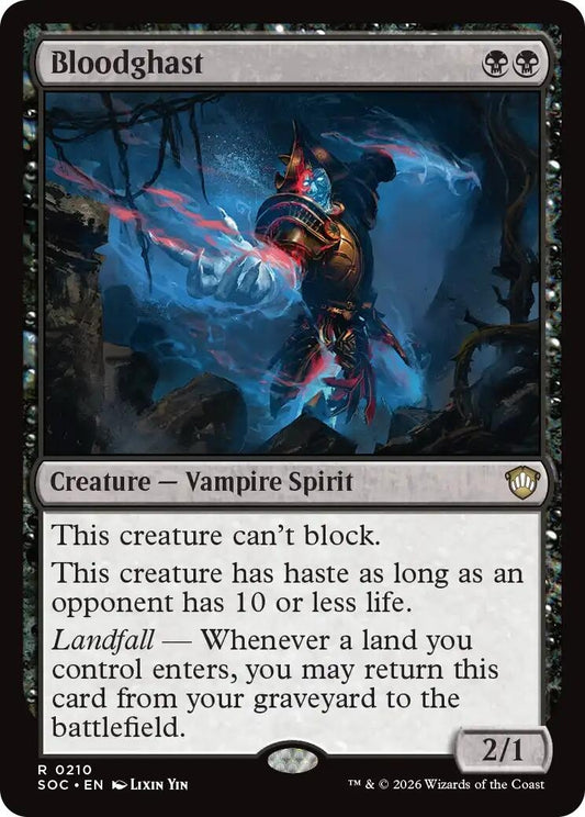 Image for Bloodghast (210) (Secrets of Strixhaven) - Magic: The Gathering