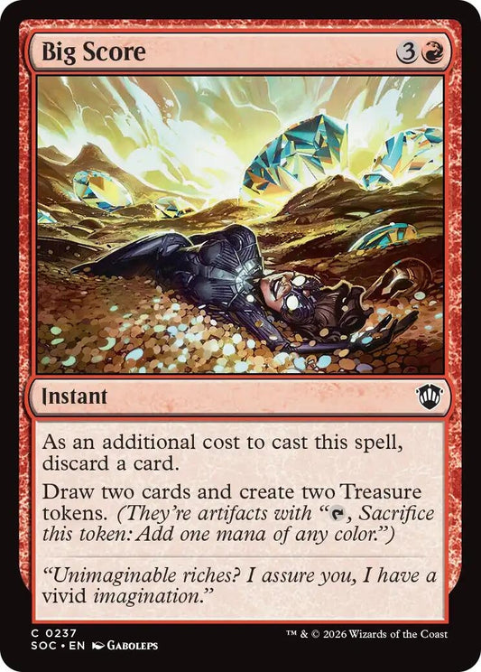 Image for Big Score (237) (Secrets of Strixhaven) - Magic: The Gathering