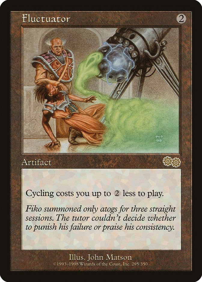 Image for Fluctuator (295) (Urza's Saga) - Magic: The Gathering