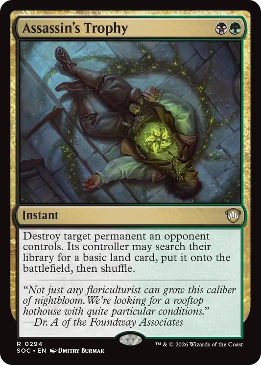 Image for Assassin's Trophy (294) (Secrets of Strixhaven) - Magic: The Gathering