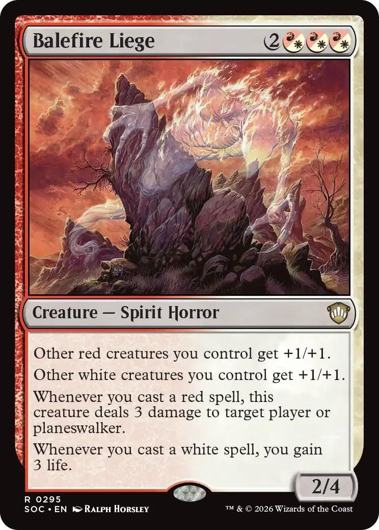Image for Balefire Liege (295) (Secrets of Strixhaven) - Magic: The Gathering