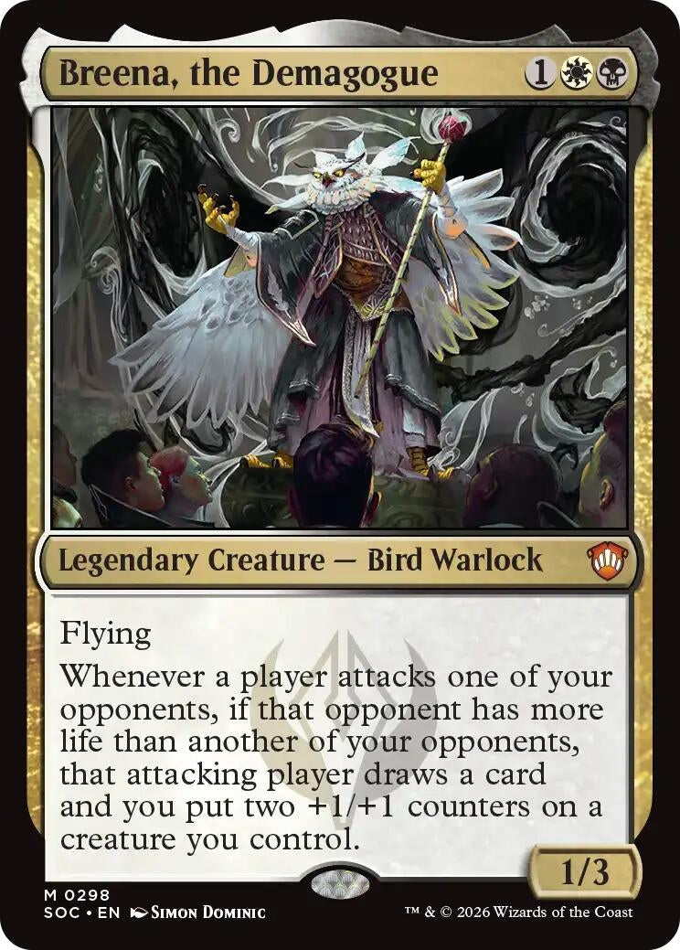 Image for Breena, the Demagogue (298) (Secrets of Strixhaven) - Magic: The Gathering
