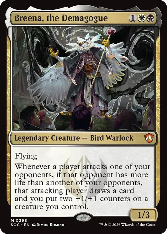 Image for Breena, the Demagogue (298) (Secrets of Strixhaven) - Magic: The Gathering