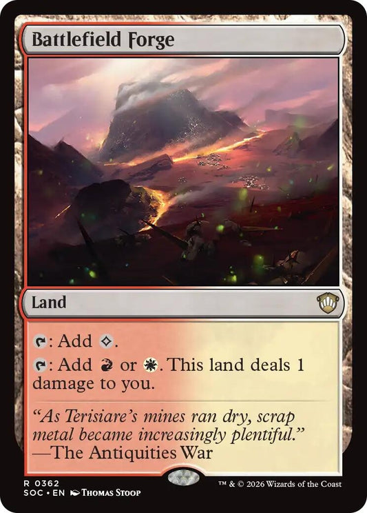 Image for Battlefield Forge (362) (Secrets of Strixhaven) - Magic: The Gathering