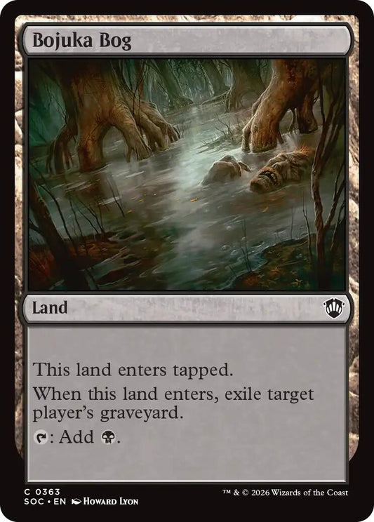 Image for Bojuka Bog (363) (Secrets of Strixhaven) - Magic: The Gathering