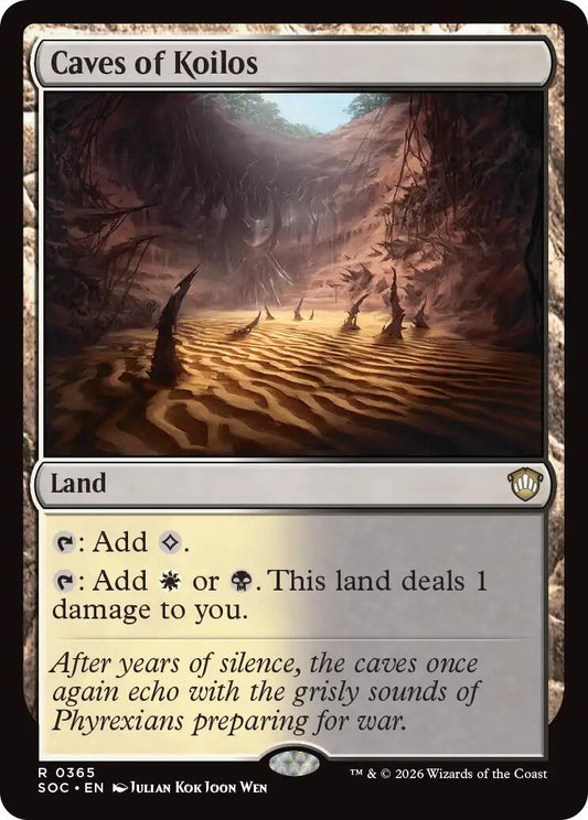 Image for Caves of Koilos (365) (Secrets of Strixhaven) - Magic: The Gathering