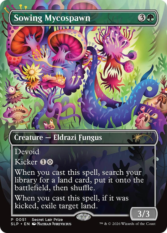 Image for Sowing Mycospawn (51) (Secret Lair Showdown) - Magic: The Gathering