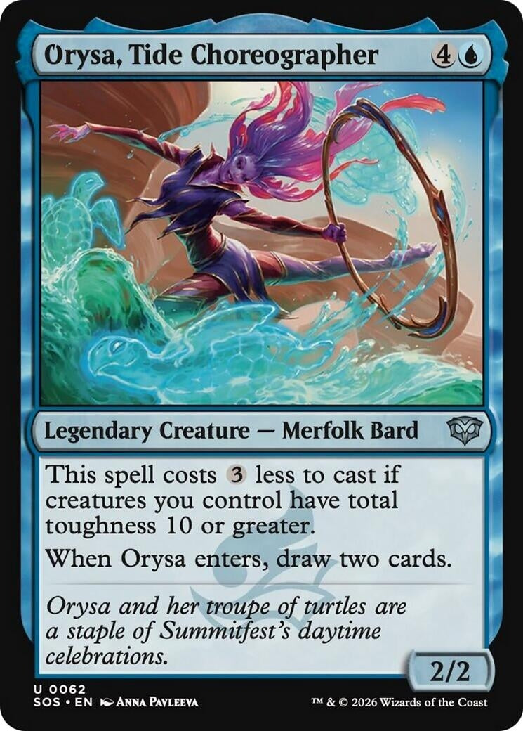 Image for Orysa, Tide Choreographer (62) (Secrets of Strixhaven) - Magic: The Gathering