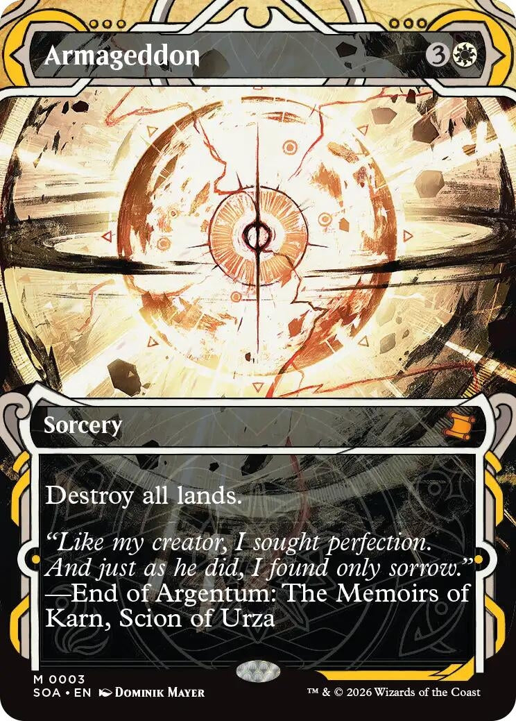 Image for Armageddon (3) (Secrets of Strixhaven: Mystical Archive) - Magic: The Gathering