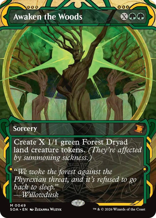 Image for Awaken the Woods (49) (Secrets of Strixhaven: Mystical Archive) - Magic: The Gathering