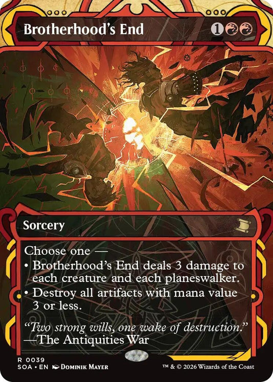 Image for Brotherhood's End (39) (Secrets of Strixhaven: Mystical Archive) - Magic: The Gathering
