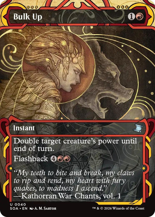 Image for Bulk Up (40) (Secrets of Strixhaven: Mystical Archive) - Magic: The Gathering