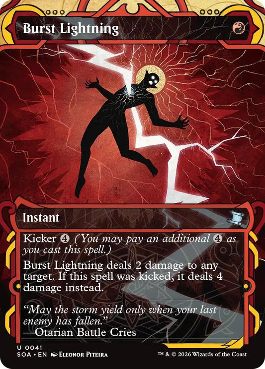 Image for Burst Lightning (41) (Secrets of Strixhaven: Mystical Archive) - Magic: The Gathering