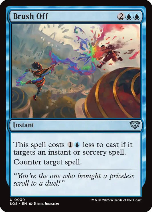 Image for Brush Off (39) (Secrets of Strixhaven) - Magic: The Gathering