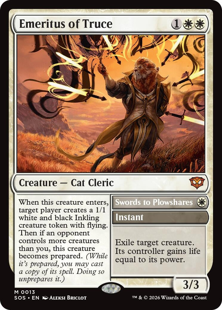 Image for Emeritus of Truce (13) (Secrets of Strixhaven) - Magic: The Gathering