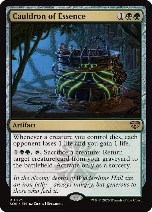 Image for Cauldron of Essence (179) (Secrets of Strixhaven) - Magic: The Gathering