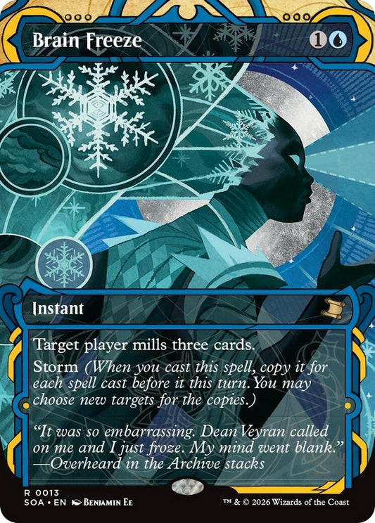 Image for Brain Freeze (13) (Secrets of Strixhaven: Mystical Archive) - Magic: The Gathering