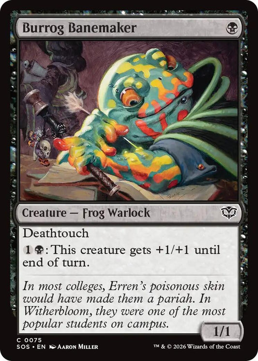 Image for Burrog Banemaker (75) (Secrets of Strixhaven) - Magic: The Gathering