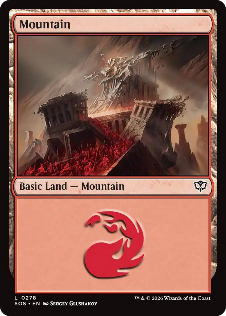 Image for Mountain (0278) (278) (Secrets of Strixhaven) - Magic: The Gathering