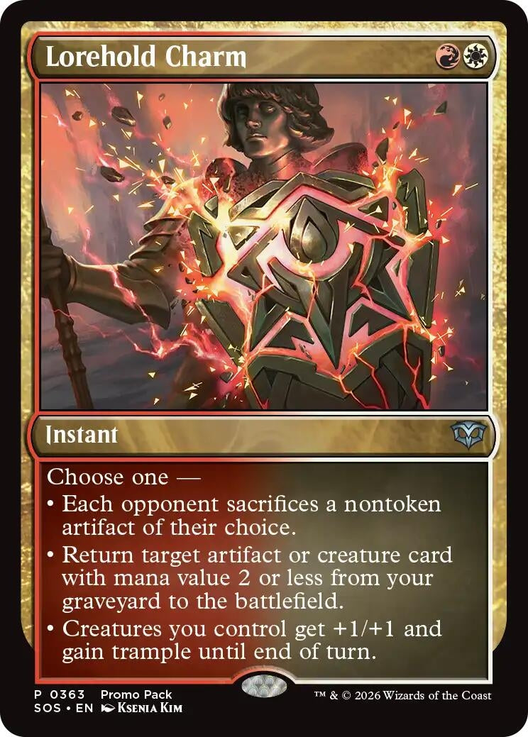 Image for Lorehold Charm (363) (Secrets of Strixhaven) - Magic: The Gathering