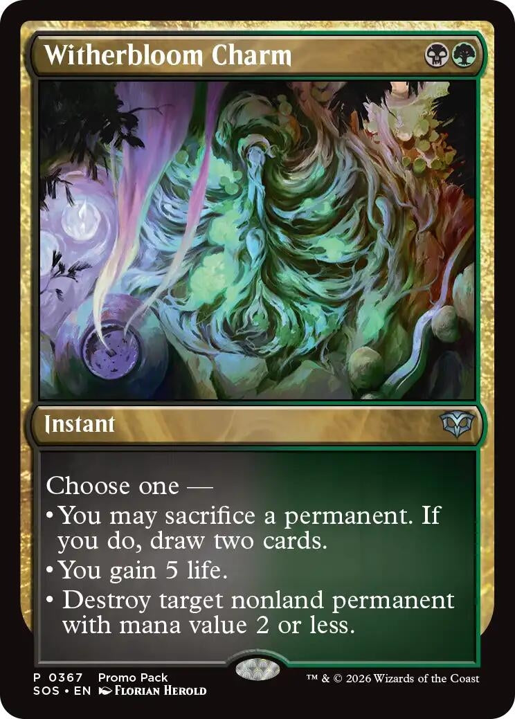 Image for Witherbloom Charm (367) (Secrets of Strixhaven) - Magic: The Gathering