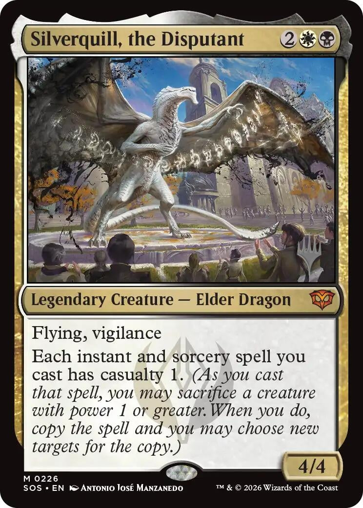 Image for Silverquill, the Disputant (226) (Secrets of Strixhaven) - Magic: The Gathering