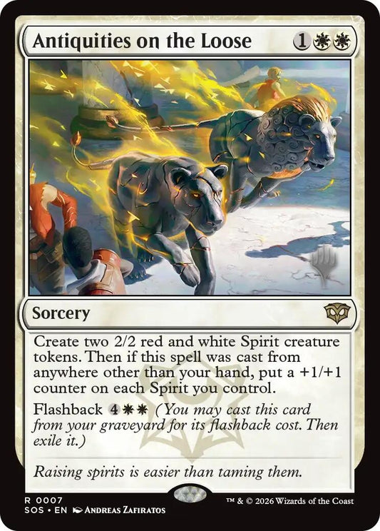Image for Antiquities on the Loose (7) (Secrets of Strixhaven) - Magic: The Gathering