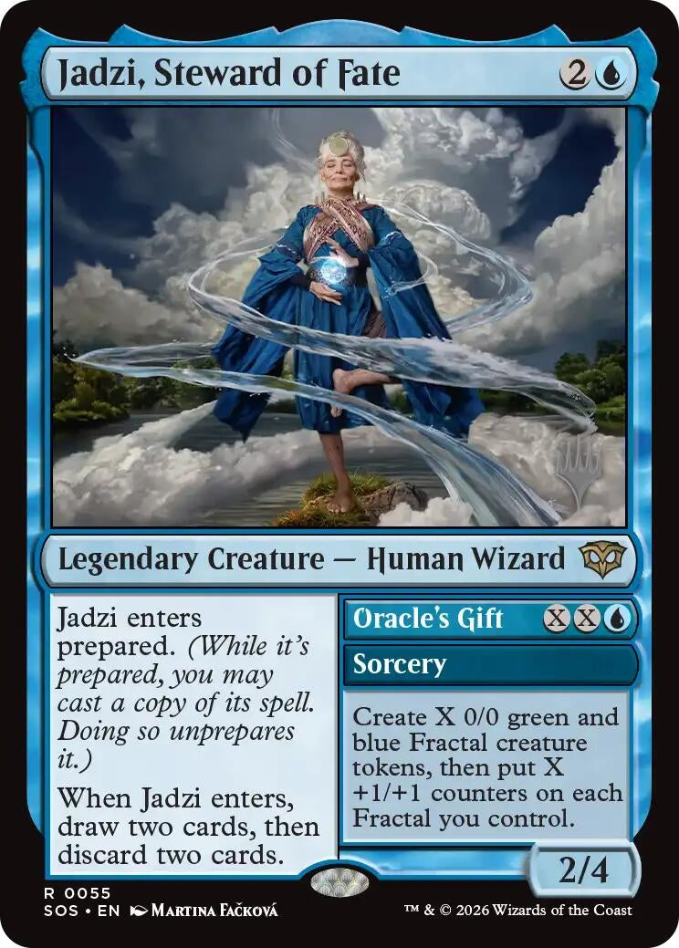 Image for Jadzi, Steward of Fate (55) (Secrets of Strixhaven) - Magic: The Gathering