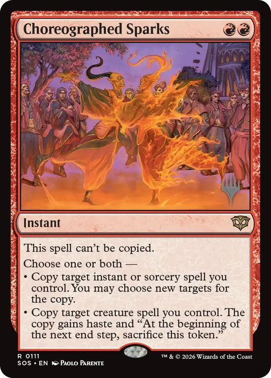 Image for Choreographed Sparks (111) (Secrets of Strixhaven) - Magic: The Gathering