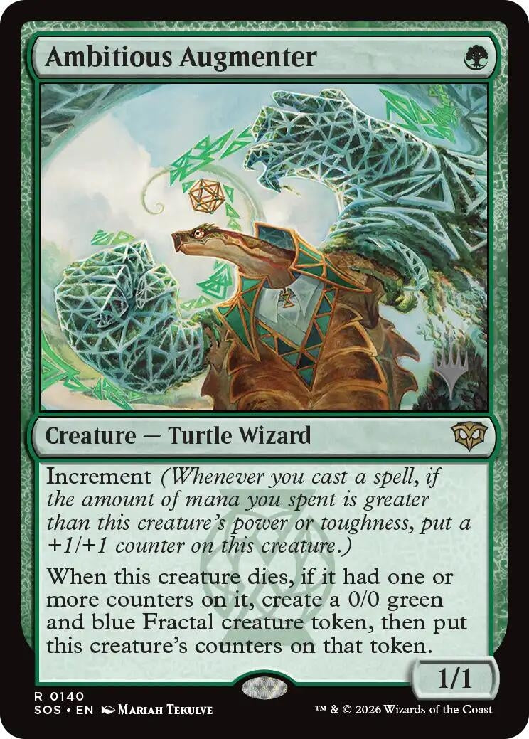 Image for Ambitious Augmenter (140) (Secrets of Strixhaven) - Magic: The Gathering