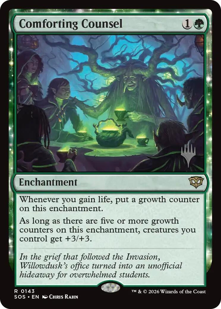 Image for Comforting Counsel (143) (Secrets of Strixhaven) - Magic: The Gathering