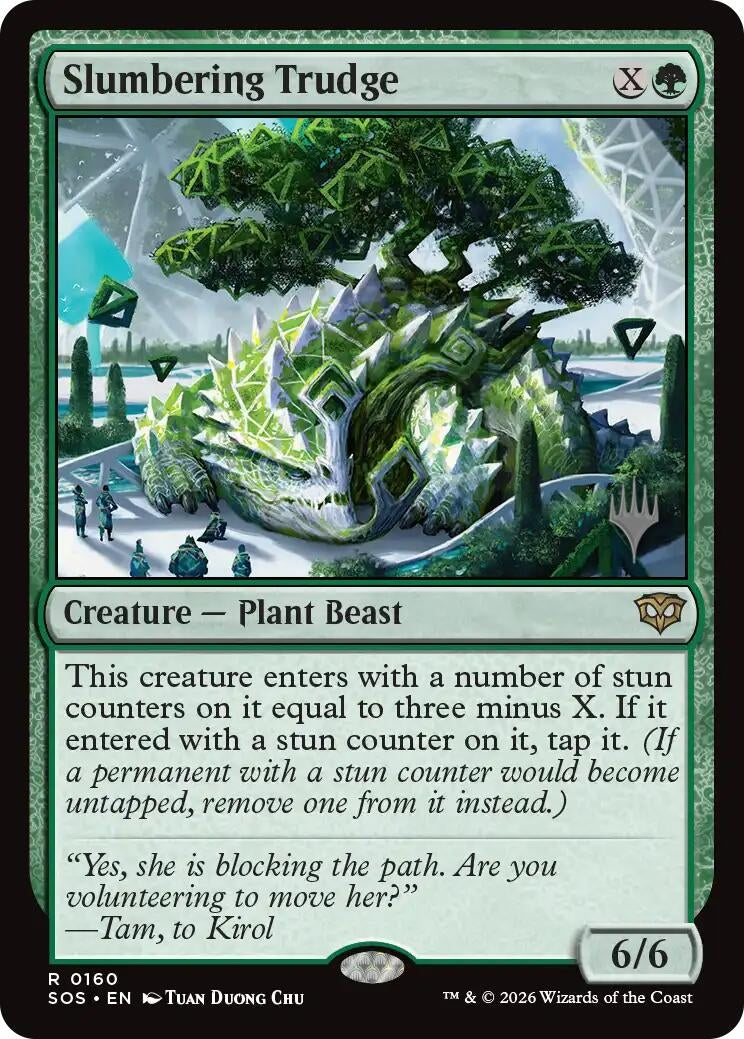 Image for Slumbering Trudge (160) (Secrets of Strixhaven) - Magic: The Gathering