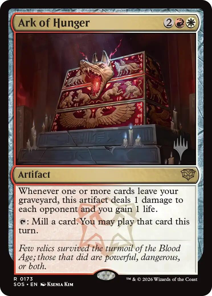 Image for Ark of Hunger (173) (Secrets of Strixhaven) - Magic: The Gathering