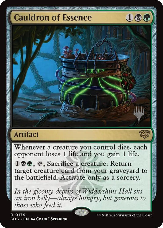 Image for Cauldron of Essence (179) (Secrets of Strixhaven) - Magic: The Gathering
