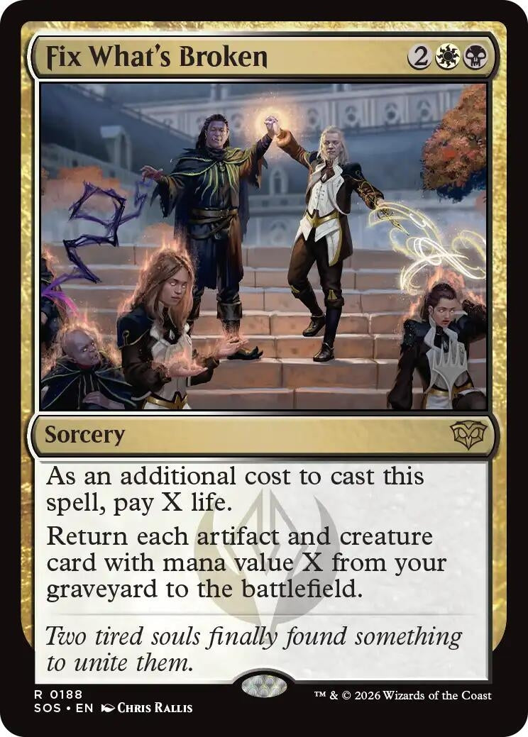 Image for Fix What's Broken (188) (Secrets of Strixhaven) - Magic: The Gathering