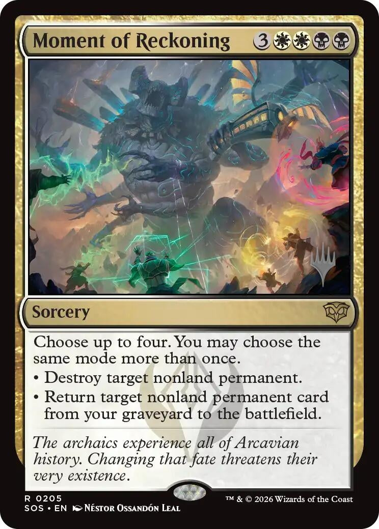 Image for Moment of Reckoning (205) (Secrets of Strixhaven) - Magic: The Gathering