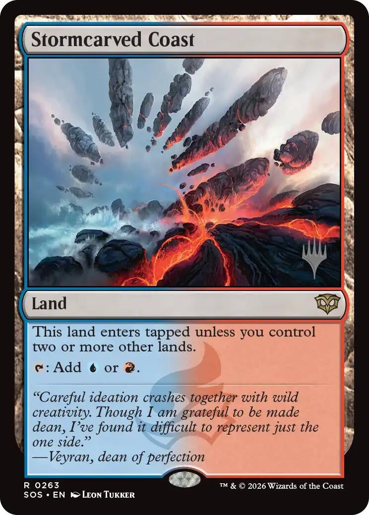 Image for Stormcarved Coast (263) (Secrets of Strixhaven) - Magic: The Gathering