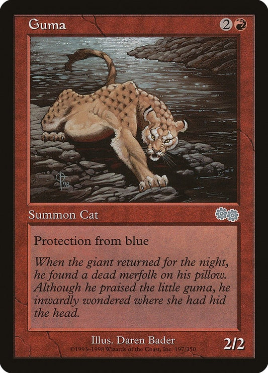 Image for Guma (197) (Urza's Saga) - Magic: The Gathering
