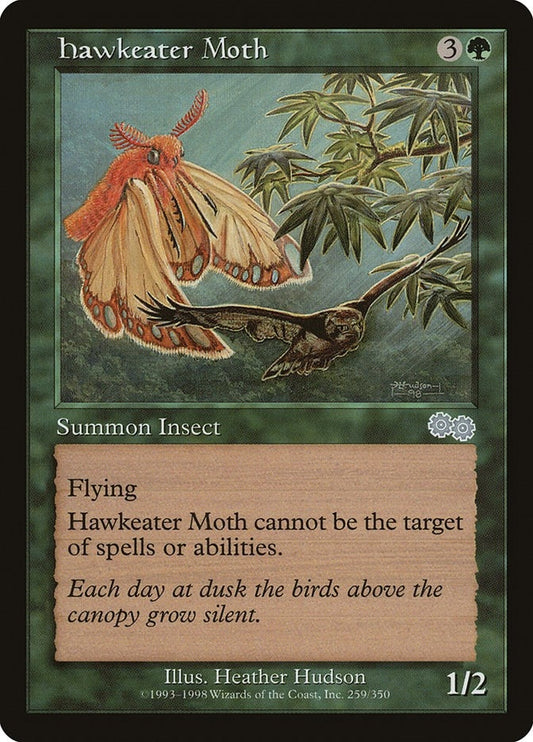 Image for Hawkeater Moth (259) (Urza's Saga) - Magic: The Gathering