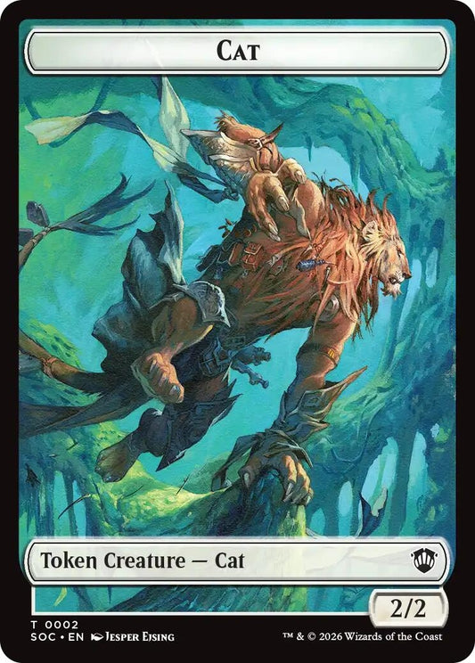 Image for Cat // Inkling (0022) Double-Sided Token (2 // 22) (Secrets of Strixhaven) - Magic: The Gathering