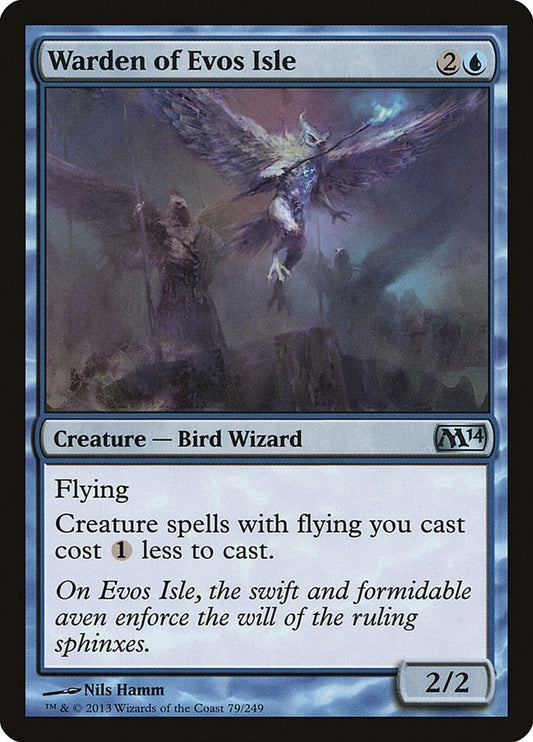 Image for Warden of Evos Isle (79) (Magic 2014 (M14)) - Magic: The Gathering