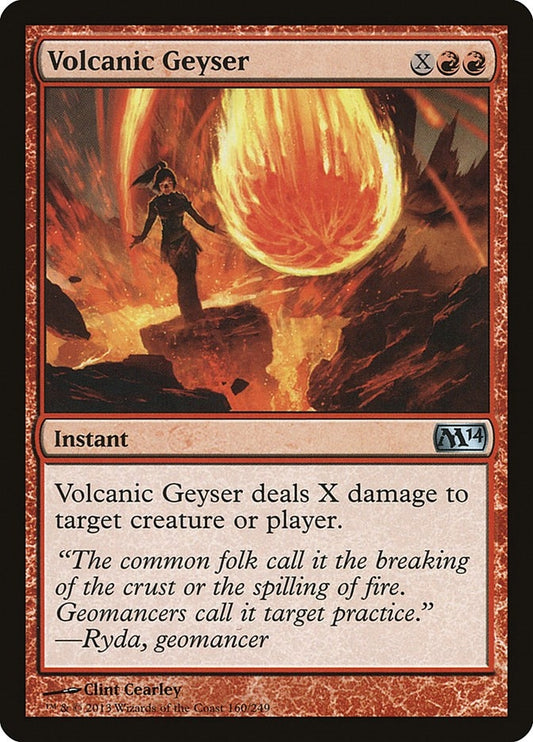 Image for Volcanic Geyser (160) (Magic 2014 (M14)) - Magic: The Gathering