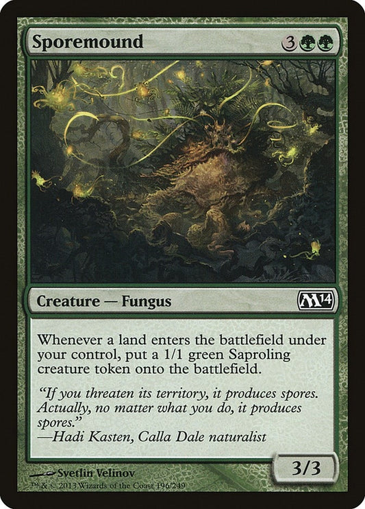 Image for Sporemound (196) (Magic 2014 (M14)) - Magic: The Gathering