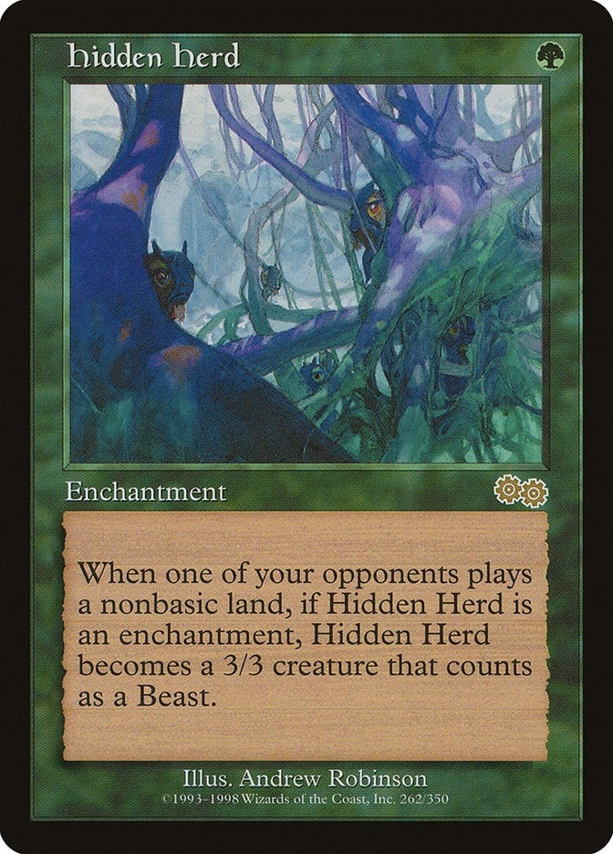 Image for Hidden Herd (262) (Urza's Saga) - Magic: The Gathering