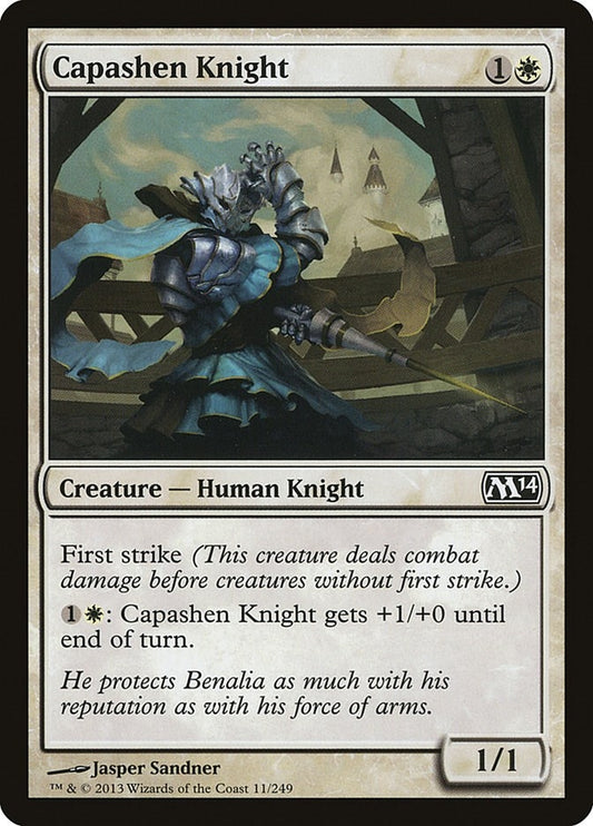Image for Capashen Knight (11) (Magic 2014 (M14)) - Magic: The Gathering